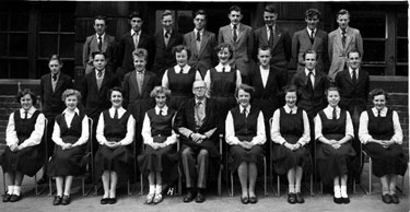 City Grammar School, Form 5S. Class photograph 1955