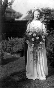 Velma Furniss as May Queen Carnation 1947-1948