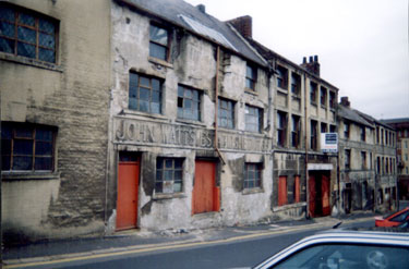 Former premises of John Watts (Sheffield and London) Ltd., cutlery manufacturers, Lambert Works, Lambert Street looking towards West Bar
