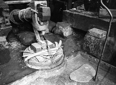 Tilt hammer at Abbeydale Industrial Hamlet