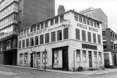 Former premises of Walter Trickett and Co., Anglo Works, Trippet Lane