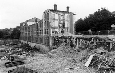 Demolition of Laycock Engineering Ltd., Victoria Works, Archer Road