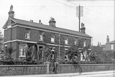 No. 1 Burngreave Road the home of Doctor George Robinson