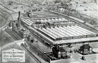 Sheffield Corporation Abattoir and Meat Market, Cricket Inn Road