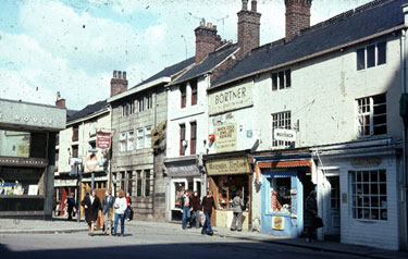 Orchard Street off Leopold Street. Premises include No.25, Museum Hotel (former mortuary for the Medical School)