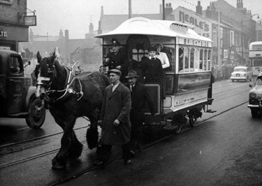 Brightside horse tram - The Moor