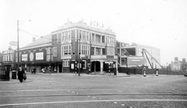 Scala Cinema, junction of Winter Street and Brook Hill