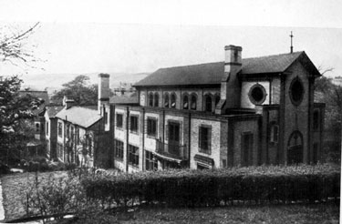 View from Garden Terrace, Convent High School, 152 Burngreave Road