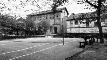 View from Tennis Court, Convent High School, 152 Burngreave Road