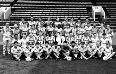 Sheffield Wednesday F.C. team photograph