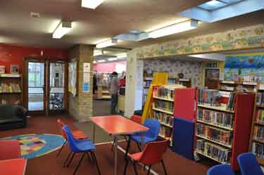 Children's library, Woodseats Library, Chesterfield Road