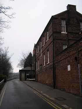 Drive from Herries Road at the back of the old childrens' receiving home, Northern General Hospital, Herries Road