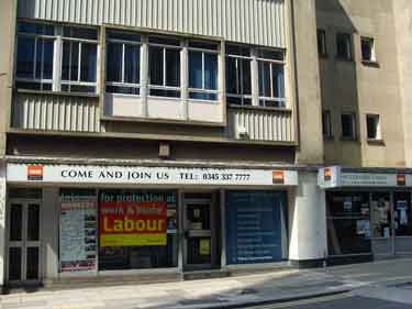 GMB, trade union offices, Thorne House, No.188-190 Norfolk Street
