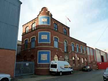 Jonas, Colver and Co. Ltd, Birch Road, steel manufacturers, premises built 1911