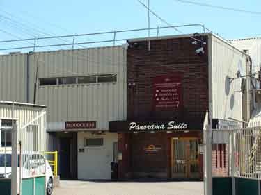 Entrance to the Panorama Suite, Owlerton Stadium, Penistone Road