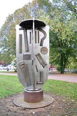 Public art - W. Tyzack, Sons and Turner Ltd., manufacturers of files, saws, scythes