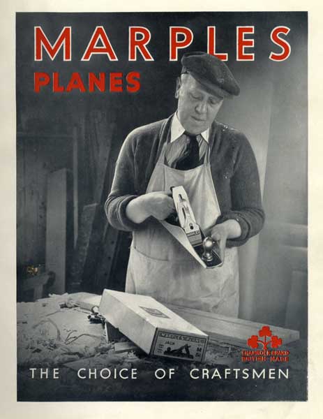 William Marples and Sons Ltd., Tool Makers, Hibernia Works, Westfield Terrace, Sheffield - catalogue and price list of Shamrock brand tools