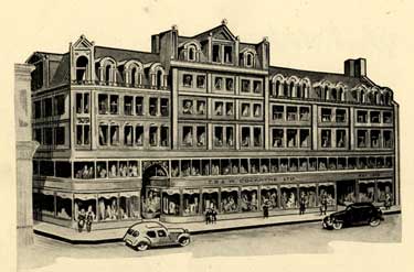 T. B. and W. Cockayne, department store, Nos. 1 - 13 Angel Street