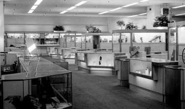 T. B. and W. Cockayne, department store, Nos. 1 - 13 Angel Street - interior of newly built store