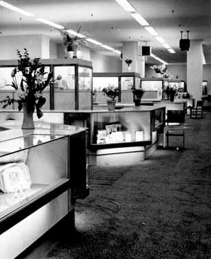 T. B. and W. Cockayne, department store, Nos. 1 - 13 Angel Street - interior of newly built store