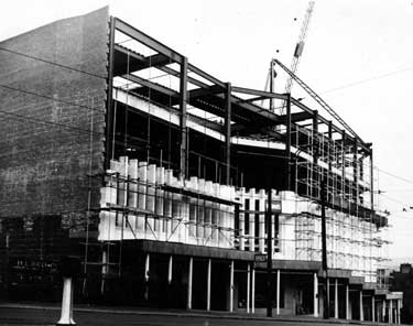 T. B. and W. Cockayne, department store, Nos. 1 - 13 Angel Street -  construction of the second stage of the new store