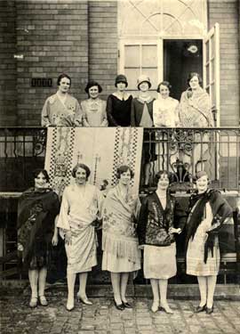 Painted Fabrics clothes being modelled