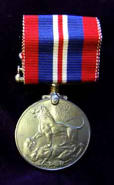 Medal awarded to John Brownhill (1914-1996), Royal Air Force