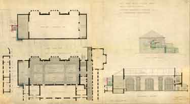 Wadsley Asylum / Middlewood Hospital - proposed Adaptation of Recreation Hall for Cinematograph Entertainments