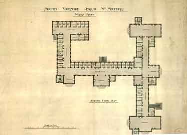Wadsley Asylum / Middlewood Hospital - Male Block, Second Floor, c. 1908