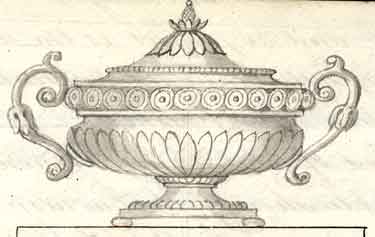 IIlustration from 'A short account of the founders of the silver and plated establishments in Sheffield', R. M. Hirst, 1820-1832