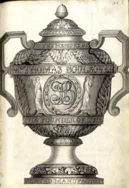 IIlustration from 'A short account of the founders of the silver and plated establishments in Sheffield', R. M. Hirst, 1820-1832