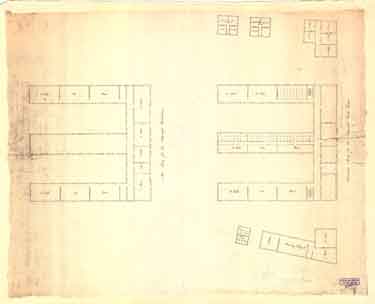Chamber attic storeys for the intended workhouse for Sheffield, between Broad Lane and Trippet Lane, c. 1791
