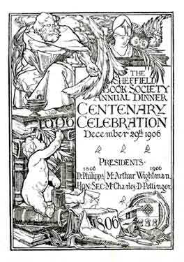 Sheffield Book Society annual dinner centenary celebration