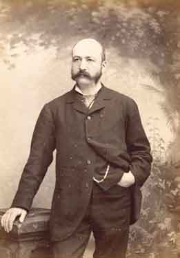 Arthur Wightman (1842 - 1924), solicitor, c. 1885
