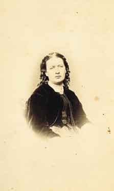 Edith Hoole (later Edith Wightman) (1850 - 1943), c.1870s