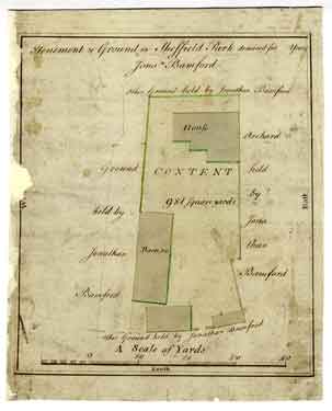 Tenement and ground in Sheffield Park demised for [-] years [to] Jnan. Bamford, c. 1795-1801