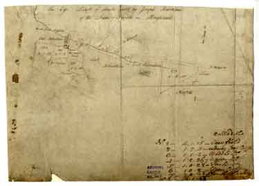 An Eye Draft of Lands held by Joseph Burdekin of the Duke of Norfolk in Brightside, [post 1788]
