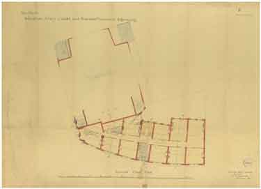 Salvation Army Citadel and business premises adjoining, Pinstone Street and Cross Burgess Street - second floor plan