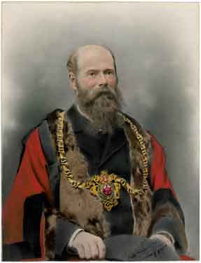 Alderman William Henry Brittain (1835 - 1922), Lord Mayor of Sheffield, 1883 - 84