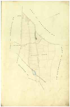Map of Woodthorpe Common, c. 1855