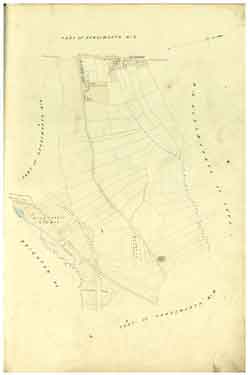 Map of Richmond, Woodthorpe, etc. c. 1855