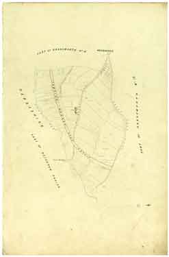 Map of Beighton Lane area, c. 1855