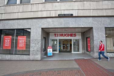 T. J. Hughes, department store, Castle Square / High Street