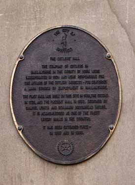 Cutlers Hall, Church Street, commemorative plaque