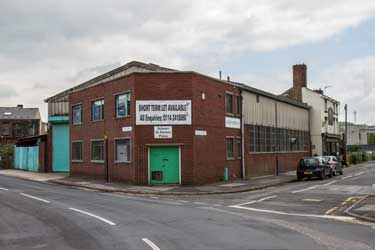 Kutrite of Sheffield Ltd., factory shop, Alma Street / Russell Street