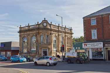 Heeley Bank Antiques Centre (former Sheffield Savings Bank), Queens Road (junction with Alderney Road)