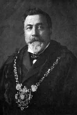 Alderman Sir Joseph Jonas (1845-1921), Lord Mayor of Sheffield, 1904 - 1905