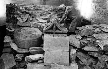 Remnants of Sheffield Castle