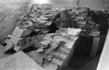 Remnants of Sheffield Castle