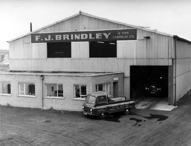 F.J. Brindley and Sons Ltd., hammer manufacturers, (Acres Hill Lane), Poole Road 